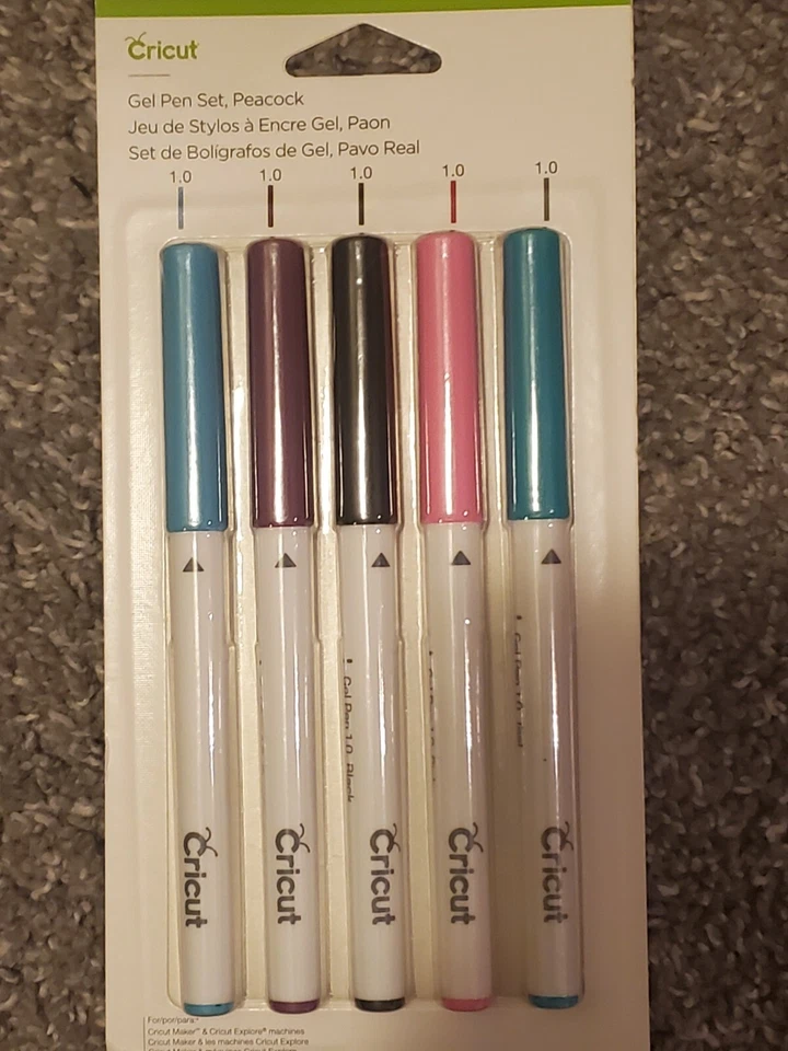 Juego de bolígrafos de gel Cricut, pavo real 2004596 Foto 1 de 1