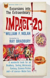 Impact - 20 by William F. Nolan 1963 Paperback Library Paperback - Picture 1 of 2