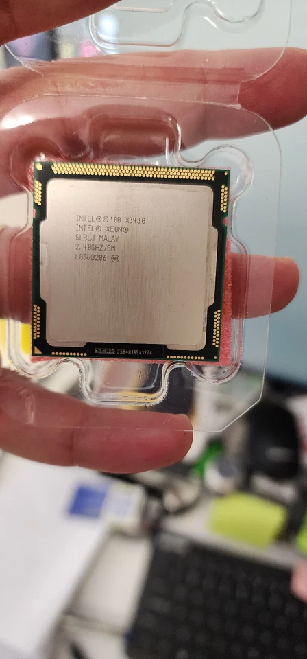 Intel Xeon X3430 2.4GHz/6MB Quad-Core LGA1156 SLBLJ CPU Processor - Image 1 of 1