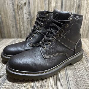 Dr. Martens Roseland Boots Men’s 12 US Brown Pebble Leather 6” AW004 Air Ware