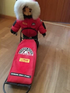 Steiff Schlitten Mit Schlittenhundeführer - Bild 1 von 1