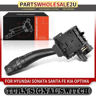 Turn Signal Headlamp Switch for Hyundai Santa Fe Kia Sonata Optima Rondo Blade - Image 1 of 4