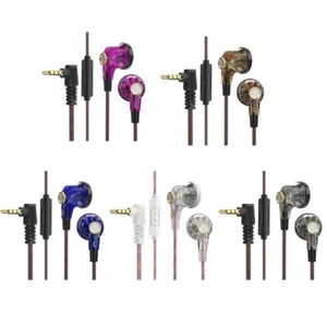 In-Ear Headset Noise Cancelling HiFi 3.5mm Mobile Phone MP3 Sleeping Headphone - Zdjęcie 1 z 10