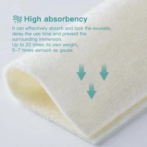 Calcium Alginate Wound Dressing, 4'' x 4'' Patches,10 Individual Sterile Pads... - Picture 1 of 1