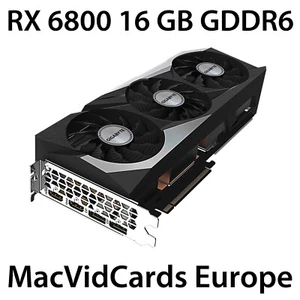 MacVidCards AMD Radeon RX 6800 16 GB GDDR6 for Apple Mac Pro 5,1 EFI BOOT SCREEN - Picture 1 of 1