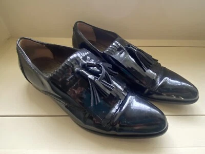 Lanvin Black Patent Women’s Shoes Size 40/7 — 第 1/4 张图片