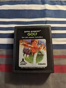 Golf Atari 2600 1978 Standard Version Vintage Video Game Cartridge - Bild 1 von 1