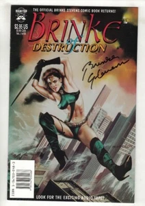 BRINKE OF DESTRUCTION #1 FIRMADO POR BRINKE STEVENS - CÓMICS DE ALTA CALIDAD/1995 - Imagen 1 de 3