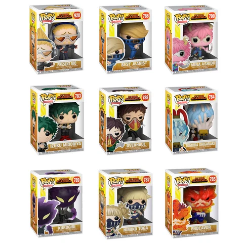 Funko POP! My Hero Academia S4 Vinyl Figures - SET OF 9 (Deku, Kai, Mina +5) Cover