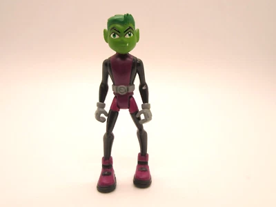 2004 Bandai Teen Titans Beast Boy 3.5" Action Figure - Image 1 of 4