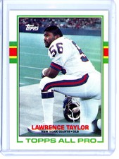 2003 Topps Fan Favorite Vintage Buy Backs Lawrence Taylor #166 1989 EMBOSSED