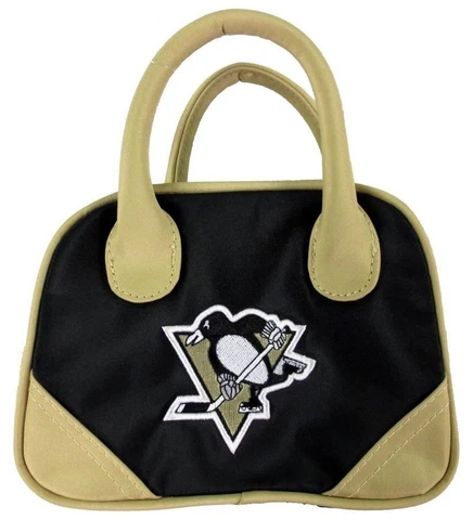 Pittsburgh Penguins NHL Mini Bowler Purse Cover