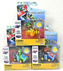 Mario Kart Coin Racer by jakks MARIO, YOSHI and LUIGI, Set/Lot of 3 Nintendo