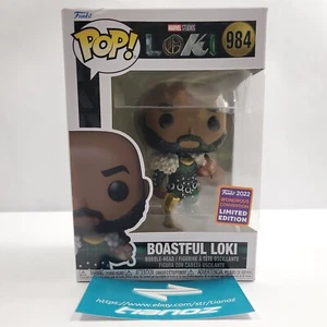 Funko POP Marvel Comics Boastful Loki # 984 Wondrous Convention Limited Edition  - Picture 1 of 12