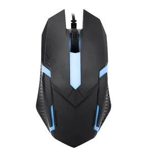 New MS11 1600DPI Wired Backlight USB Mouse Ergonomic Gaming Notebook Office Game - Picture 1 of 7
