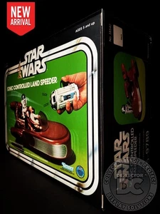 DEFLECTOR DC® Star Wars Sonic Controlled Landspeeder (Kenner) VETRINA - Foto 1 di 3