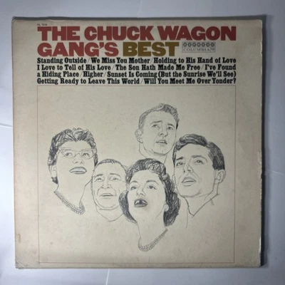 The Chuck Wagon Gang's Best 1964 Southern Gospel & Hymns Columbia HL-7318 - Image 1 of 4
