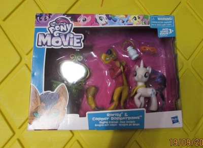 My Little Pony: The Movie Rarity & Capper Dapperpaws Styling Friends Set ~Nuevo~ Foto 1 de 2