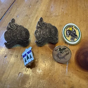 Spille club moto d'epoca x 5 - Foto 1 di 5