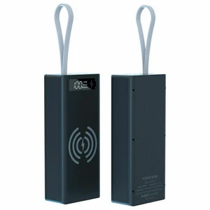 Plastic DIY QC/PD 3.0 LCD Display Battery Case Mobile Power Bank Charging Box A - Picture 1 of 26