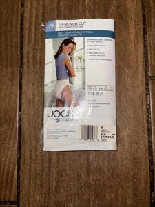 2003 Jockey For Her French Cut Brief Size 6 - 100% Combed Cotton Ivory - Picture 1 of 2