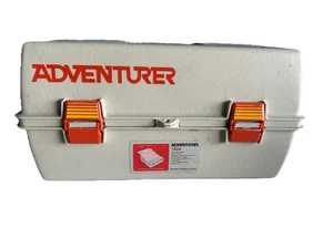 Vintage Flambeau 1823 Adventurer Professional Tackle Box sehr gepflegtes Interieur USA - Bild 1 von 8