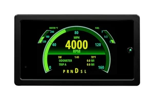 Dakota Digital Universal Rectangle Gauge System Grafix Instruments GRFX-3200 New - Picture 1 of 24