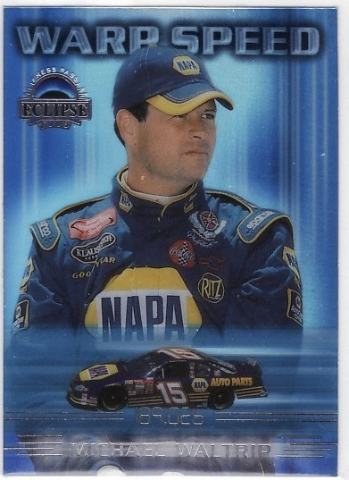 2003 Press Pass Eclipse - Warp Speed WS8 - Michael Waltrip - Image 1 of 1
