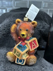 Christopher Radko FAO Schwartz Bear Christmas Ornament 2497 Of 5000 - Picture 1 of 4