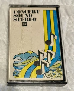Vintage 1977 General Motors Parts Division Concert Sound Stereo Cassette Tape - Picture 1 of 5