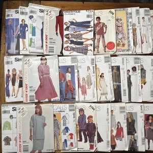 Lot Of 200+ Vintage Uncut Sewing Patterns Mix McCall's Simplicity Butterick - #5 - Picture 1 of 9