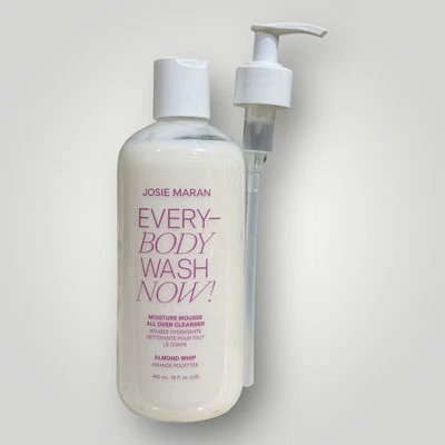 Mousse hidratante Josie Maran Every Body Wash ahora 16 oz/480 ml + bomba | látigo de almendras Foto 1 de 2