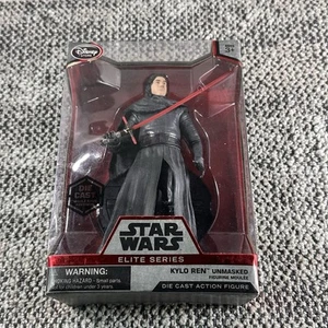 Star Wars Elite Series Kylo Ren Unmasked Die Cast Action Figure Disney Store New - Picture 1 of 8