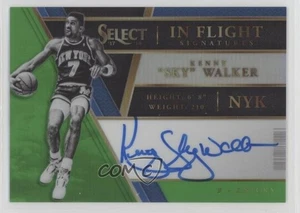 2017-18 Select In Flight Signatures verde neón Prizm/65 Kenny Walker Sky automático - Imagen 1 de 4