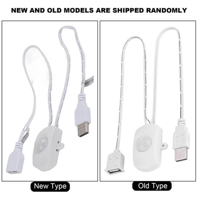 (White) 5-24V PIR Motion Sensor USB Infrared Human Body Sensor With - Image 1 of 4