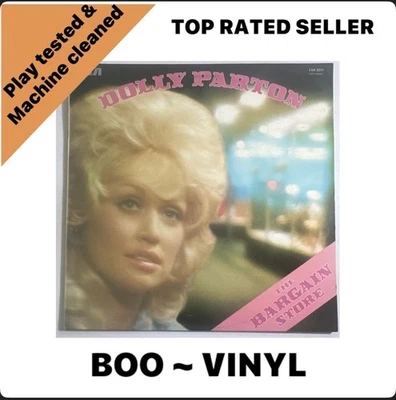 DOLLY PARTON - THE BARGAIN STORE - 12" VINYL LP RECORD LSA 3217 EX / EX - Image 1 of 4