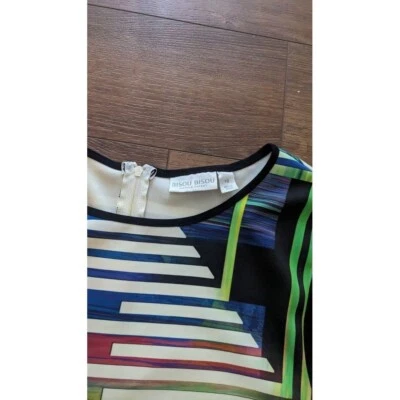 Vestido sin mangas estampado Bisou Bisou talla 16 Foto 1 de 3