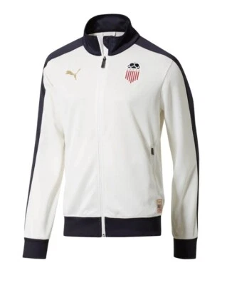 Chaqueta de Pista PUMA Hombre M Forever Fútbol T7 EE. UU. 94 Copa Mundial Blanco Azul Marino Fútbol Foto 1 de 4