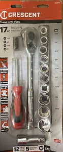 Crescent CSWS11C 17 Pc. SAE Socket Wrench Set - Picture 1 of 1