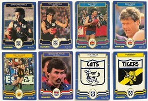 Scanlens 1986 VFL card lot, F/G condition - Picture 1 of 2