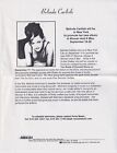 Belinda Carlisle à New York pour promouvoir une femme et un homme communiqué de presse 1996