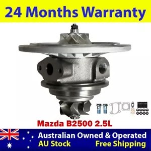 Upgrade Billet Turbo Cartridge CHRA Core+Studs&Gaskets For Mazda B2500 2.5L - Foto 1 di 14