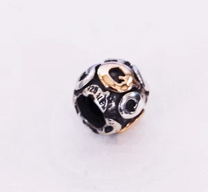 Genuine Pandora two tone Letter  "Q" 790298Q - retired - Picture 1 of 1