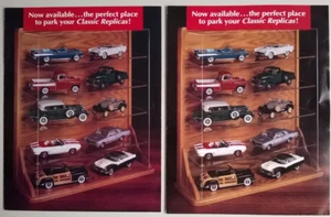 Custom Collector Cases : 2 Brochures publicitaires DANBURY MINT - Picture 1 of 4