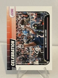 Chicago Bears DJ MOORE 2024 Score CELEBRATION PINK Football Card - Picture 1 of 2
