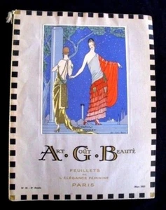 Art Taste Beauty March 1923 Fashion Magazine Art Deco Elegance Feminine Sheets - Picture 1 of 1