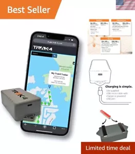 Portable Waterproof GPS Tracker with Anti-Theft Alerts for Vehicles and Assets - Picture 1 of 10