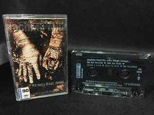 Machine Head The More Things Change Cassette Tape (Roadrunner/Sony 1997) - Picture 1 of 4