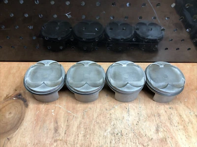 2001 - 2004 SUZUKI GSXR 1000 OEM SET OF 4 STOCK PISTONS WRIST PINS WITH RINGS - Image 1 of 4