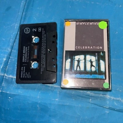 Simple Minds Celebration UK  reissue cassette black shell - Image 1 of 4